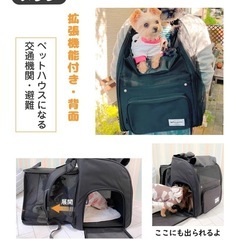 犬猫　ペットリュック ペットキャリー　Winsun の画像