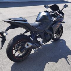 ヤマハ　YZF-R25　ABS　1.8万KM　実働　書類あり　マッドブラック　タイヤ新品　フォークシール、エンジンオイル交換済　詳細画像、始動動画ありの画像