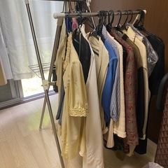 室内用洗濯干しの画像