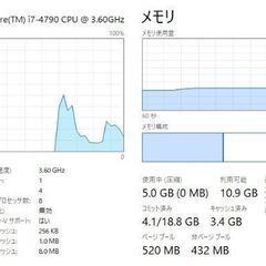 Lenovo ThinkCentre M73（i7/16GB/SSD/GTX1050）の画像