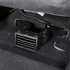 スバルフォレスターレガシーxvアウトバック2009-2019用のエアコン出力ブラインド,対気速度,ACエアベントエクステンション　　の画像