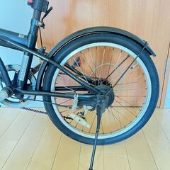 キャプテンスタッグ(CAPTAIN STAG) Oricle オリクル 20インチ 折りたたみ自転車　引取専用◎の画像