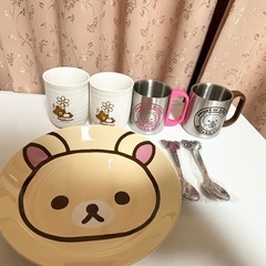 リラックマ　お皿　マグカップ　スプーン　14点セット　セットの画像