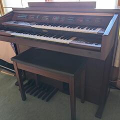 ヤマハのエレクトーン　「ELECTONE　FE-50」ブラウンの画像