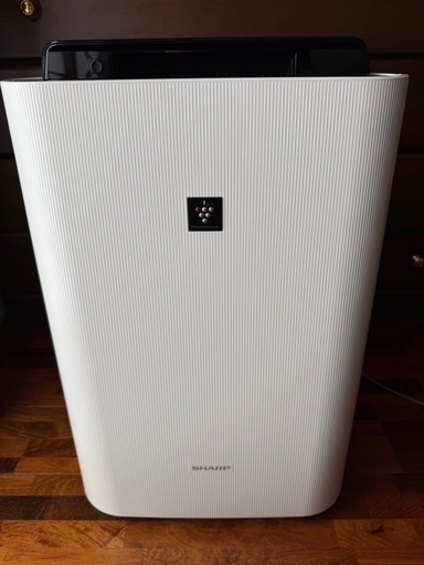 プラズマクラスター高濃度SHARP KC-G50-W 加湿空気清浄機 (つの