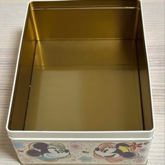 【レトロ】東京ディズニーランド キャラクター缶ボックス 2009年 小物入れの画像
