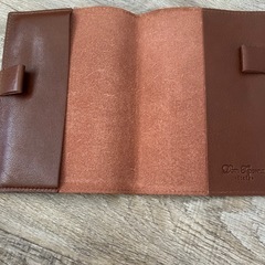 本革　ブックカバー　美品の画像
