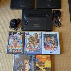 ネオジオ本体 2Pコントローラ ソフト6本 ネオジオ本体 2Pコントローラ ソフト6本 ネオジオ本体 2Pコントローラ