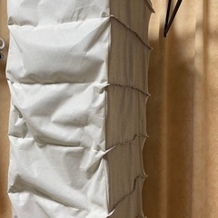 6段 布製収納ラック グレーの画像