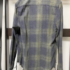Zara ビンテージ風 チェックシャツ 長袖 メンズ
の画像