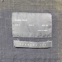 Zara ビンテージ風 チェックシャツ 長袖 メンズ
の画像