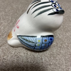ふくろう　貯金箱の画像