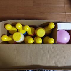 (中古)アンパンマン　ボーリングのおもちゃの画像