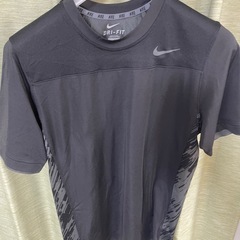 NIKE ナイキ　メンズL ブラック Tシャツ　DRI-FIT 幾何学模様　Lの画像