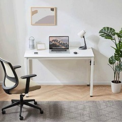 ホワイトデスク 120 cm x 60 cmの画像