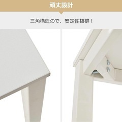 ホワイトデスク 120 cm x 60 cmの画像