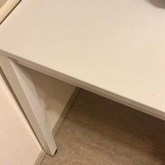 ホワイトデスク 120 cm x 60 cmの画像