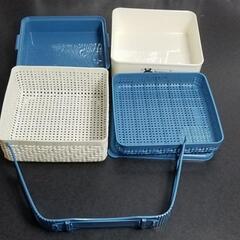 ■Partie ピクニックバスケットケース　角型3段■未使用の画像