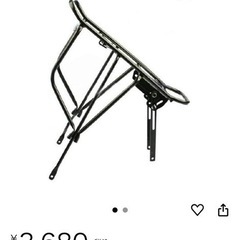 自転車荷台キャリア新品の画像