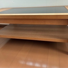 ローテーブル　リビング　ガラス　家具の画像