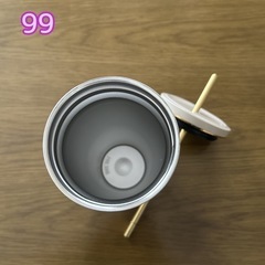 ✳【99】淡いピンクのタンブラー 710mL‼2回ほどの使用です‼の画像