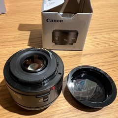 Canon EF50mm F1.8 IIレンズ　単焦点の画像