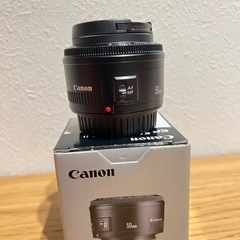 Canon EF50mm F1.8 IIレンズ　単焦点の画像