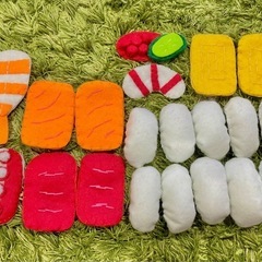 フェルトままごと　お寿司セットの画像
