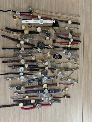 完売❣️SEIKO CITIZEN CASIOなど腕時計 まとめ売り　ジャンク品