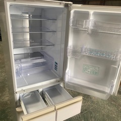 🎄両方開きシャープ冷蔵庫４１２L自動製氷☘️大阪市から阪南市まで配達設置無料🎄🍀保証有りの画像