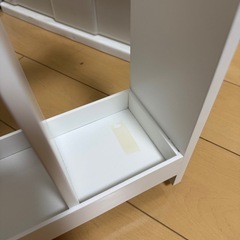 トイレ収納　トイレットペーパー&掃除道具収納の画像