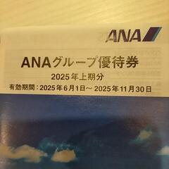 ANA株主優待券 とグループ優待券の画像