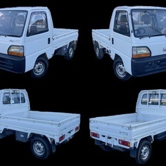 【コミコミ価格️‼️】アクティートラック 4WD MT H7 ホワイト 軽トラの画像