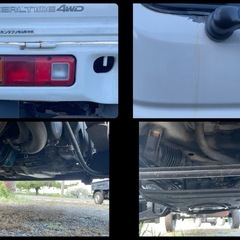 【コミコミ価格️‼️】アクティートラック 4WD MT H7 ホワイト 軽トラの画像