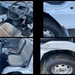 【コミコミ価格️‼️】アクティートラック 4WD MT H7 ホワイト 軽トラの画像