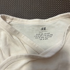 H&M ラップボディスーツ ロンパース ３枚セットの画像