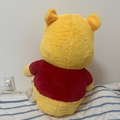プーさん　特大ぬいぐるみの画像