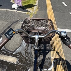 中古Panasonic電動アシスト自転車　8Ah 大阪の画像