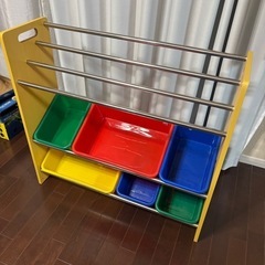 おもちゃ入れの画像