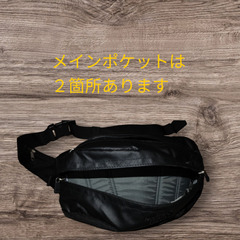ノースフェイス　ボディバック　ブラックの画像