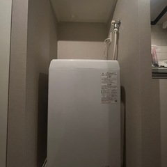 【東芝　全自動洗濯機 4.5kg】　一人暮らし用　取りに来てくれる方限定！の画像