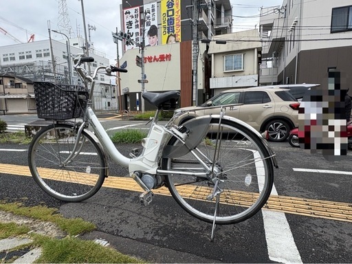 中古Panasonic電動アシスト自転車　8.9Ah4点灯　大阪