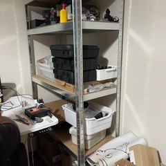 スチールラックオープンシェルフ メタルラック 収納棚 の画像