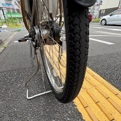 中古Panasonic電動アシスト自転車　6.6Ah4点灯の画像