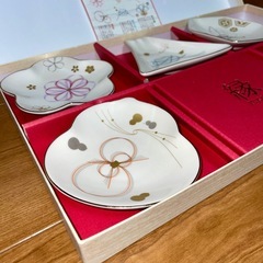 縁-yukari- 五様小皿揃　和食器5枚セット YU-3003A　美濃焼　の画像