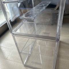 クリアケースBOX×2個の画像