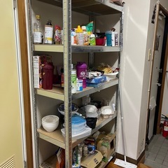 スチールラック　オープンシェルフの画像