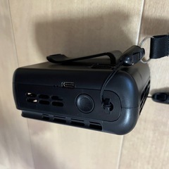 ポータブルファン　腰掛け、首掛け、卓上の画像