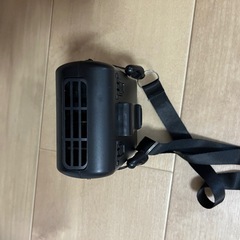 ポータブルファン　腰掛け、首掛け、卓上の画像