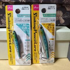 DAISO　ストライキングペンシルルアー 60mm 80mm　4個セット　新品の画像
